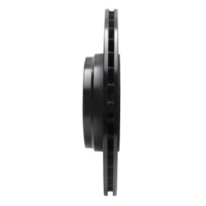 BMW 750LI Brake Rotor (1) - Rear Left - R1 Concepts - Drilled & Slotted - Black - `09-`19